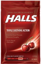 Cough - Halls Triple Cherry 30 ct