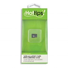 SD Cards - Hot Tips Micro 16 GB w/Case