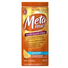 Fiber - Metamucil 4 in 1 Orange Smooth Sugar Free 15 oz
