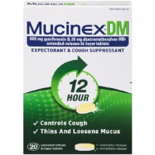 Cough - Mucinex DM 12 HR 20 ct