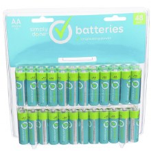 Batteries - Simply Done AA 48 pk