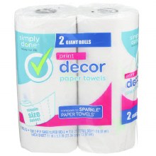 Paper Towel - Simply Done Giant 2 Rolls
