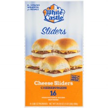 Appetizers - White Castle Cheese Sliders 16 ct