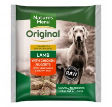 Natures Menu Lamb Vegetables & Rice Nuggets 1kg