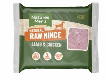 Natures Menu Lamb & Chicken Mince 400g