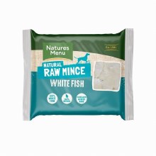 Natures Menu White Fish Mince 400g