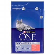 Purina One Cat Salmon & Whole Grain 3kg