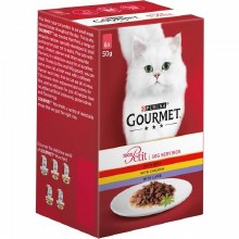 Gourmet Mon Petit Beef & Chicken & Lamb 6x 50g