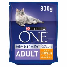 Purina One Adult Chicken & Whole Grain 800g