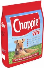 Chappie Dry Beef Wholegrain 15kg