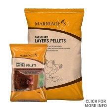 Marriages Farmyard Layers Pellets 20kg