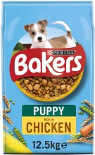 Bakers Puppy Chicken & Veg 12.5kg