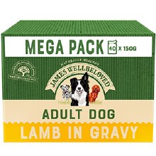 James Wellbeloved Adult Pouch Lamb 40 Pack
