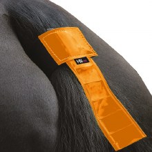 HY Equestrian Tail Band In Orange