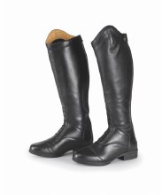 Moretta Luisa Tall Boot Regular Calf In Black Size 4