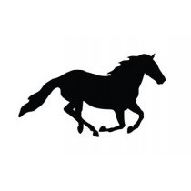 Car Sticker Galloping horse