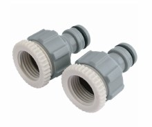 Draper Tools Tap Connectors, 1/2" And 3/4" (Pack Of 2)