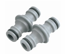 Draper Tools Two-Way Hose Connector (Pack Of 2)