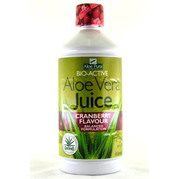Aloe Vera Juice Cranberry 1L