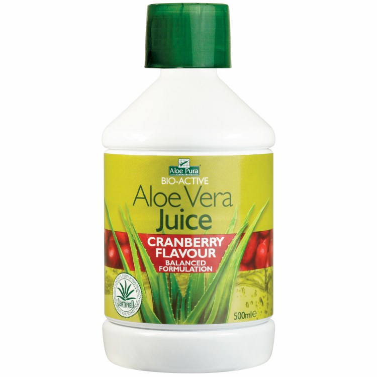 Aloe Vera Juice Cranberry .5L