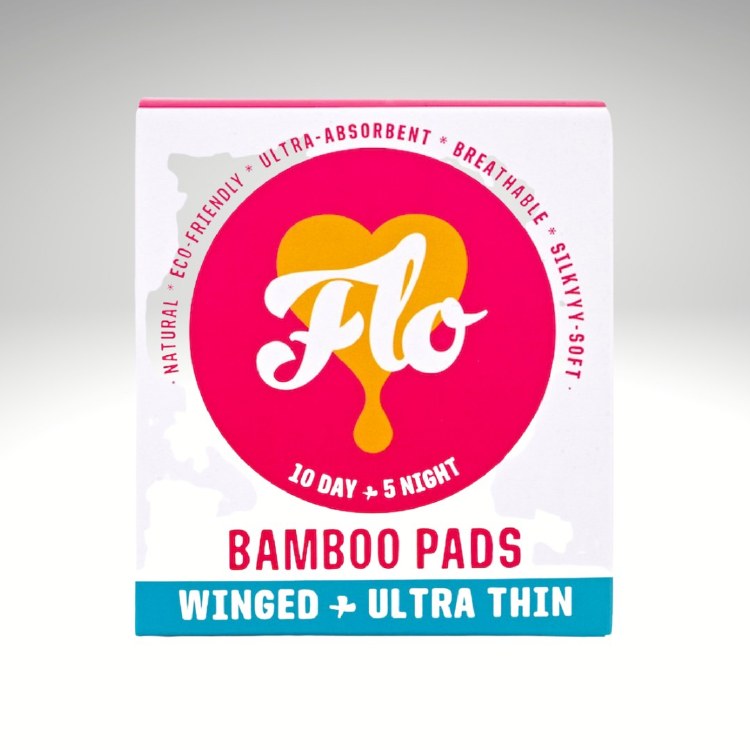 Flo Bamboo Pads Winged &amp; Ultra