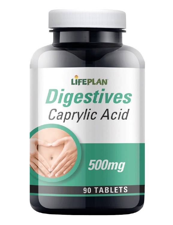 Lifeplan Caprylic Acid 500mg