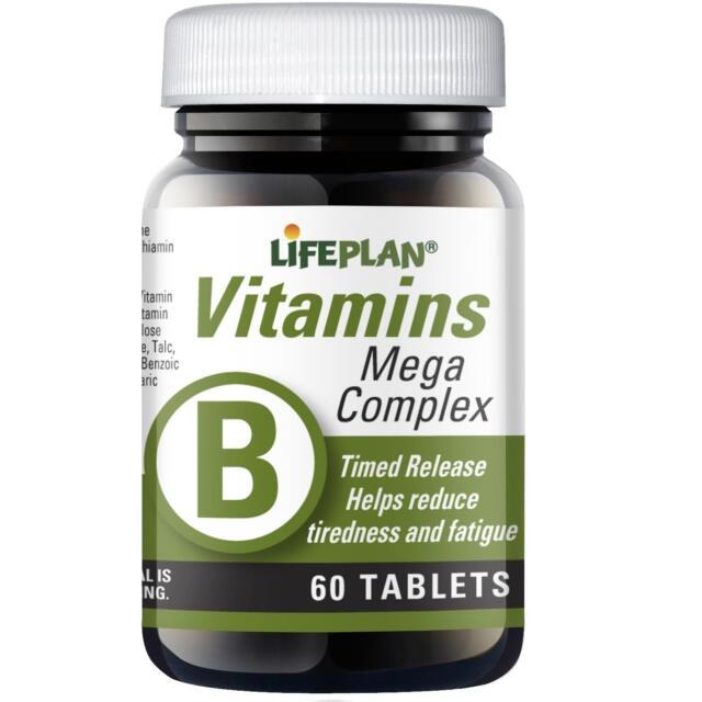 Lifeplan Mega B Complex 500mg