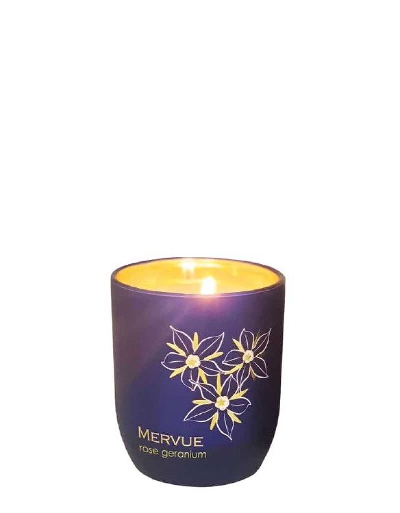 Mervue Org. Rose Candle