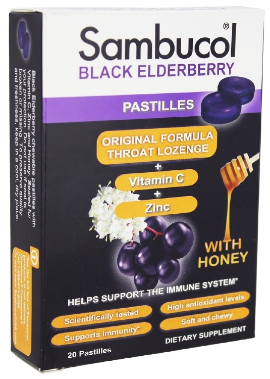 Sambucol Elderberry Pastilles