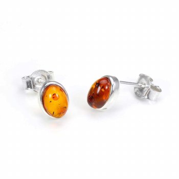 Amber SOS Stud Earrings