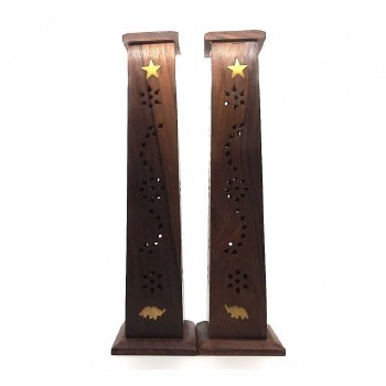 Incense Wooden Ash Tower