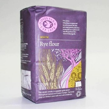 Doves White Rye Flour Org