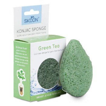 Skoon Green Tea Konjac Sponge