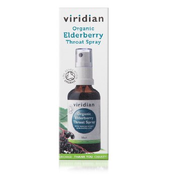 Viridian Elderberry Throat Spr