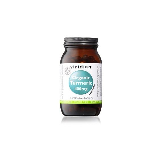 Viridian Organic Turmeric 400m