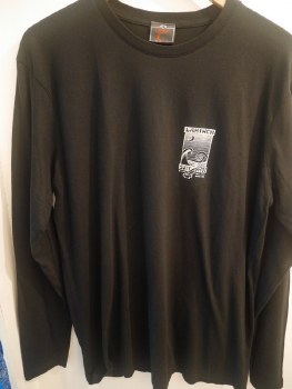 SURF SHOP L/S TEE P2 BLACK L