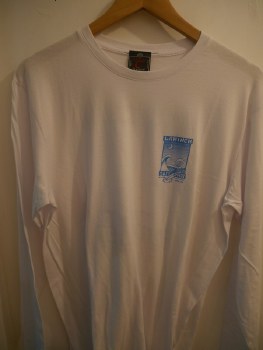 SURF SHOP L/S TEE P2 WHITE S