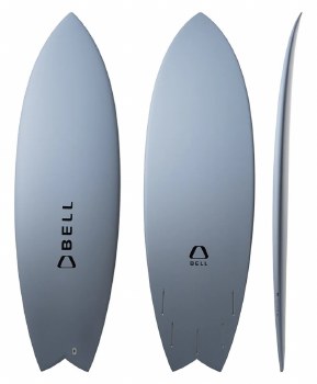 BELL SURF EASE BAT FISH SURFBOARD 6'2" 42Lt
