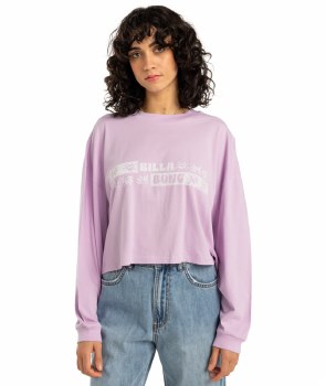 BB WOMEN'S EASY DAYS L/S TEE LILAC XS