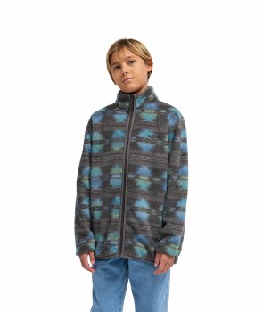 BB YOUTH'S COVE ZIP FLEEVE RAVEN 10