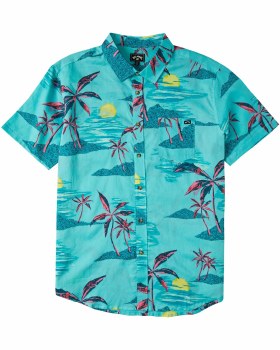 BILLABONG SUNDAY'S FLORAL SHIRT MINT S