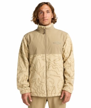 BB MEN'S B'DRY REISSUE ZIP FLC DESERT M