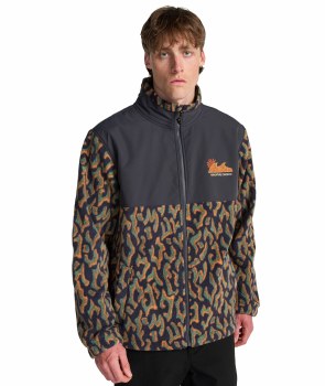 BB BOUNDARY ZIP FLEECE CHAR GREY S