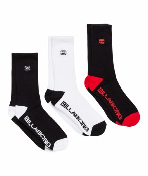 BB MEN'S BRACKET WAVE 3PACK SOCKS 7-11