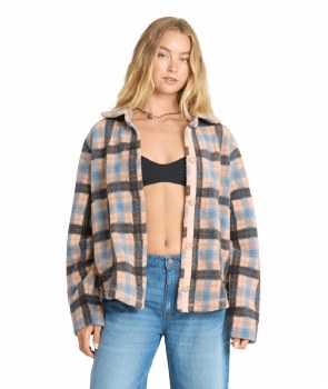 BB WOMEN'S BREEZY SHERPA SHACKET BELL XS/6