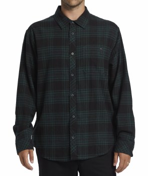 BB MEN'S COASTLINE FLANNEL SHIRT BLACK M