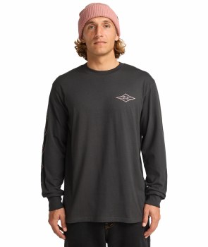 BB MEN'S CRAYON WAVE L/S TEE M