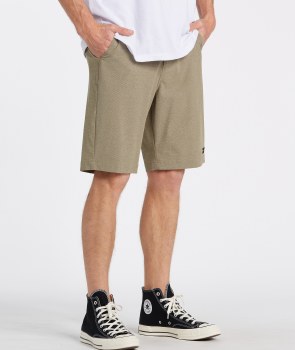 BB MEN'S CROSSFIRE MID HYBRID SHORTS 32