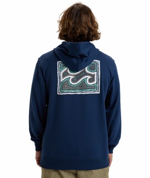 BB MEN'S FOUNDATION HOODY MIDNIGHT S