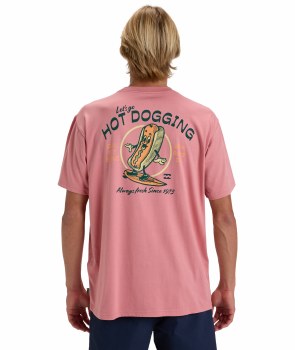 BB MEN'S LUNCH BREAK TEE PINK L